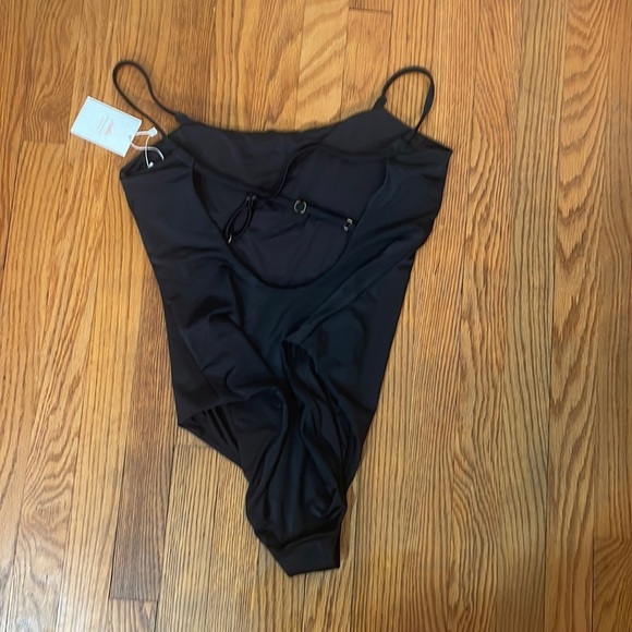 Andie The Jetties One Piece Swimsuit Black size XL NWT - Picture 4 of 8